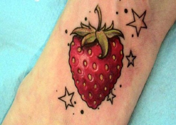Desenhos de tatuagem de fruta (16) 
