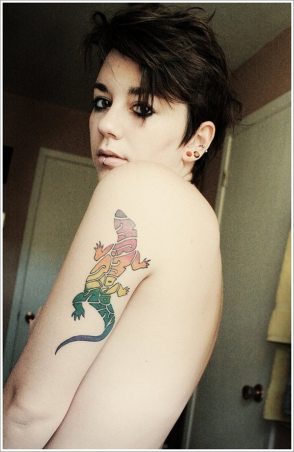 Desenhos e significados impressionantes do tatuagem do lagarto 3 