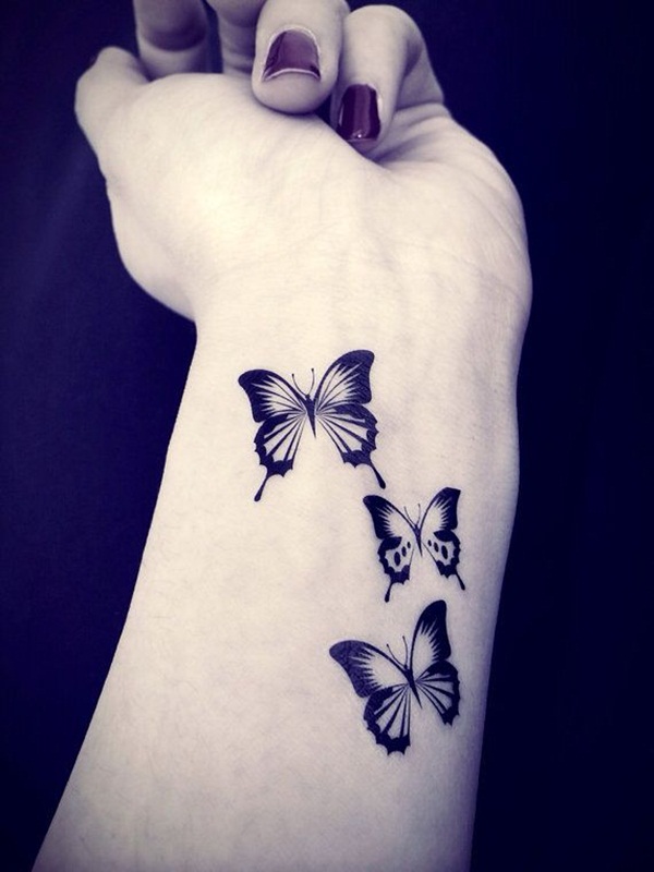 Tatuagem de borboleta bonito designs5 