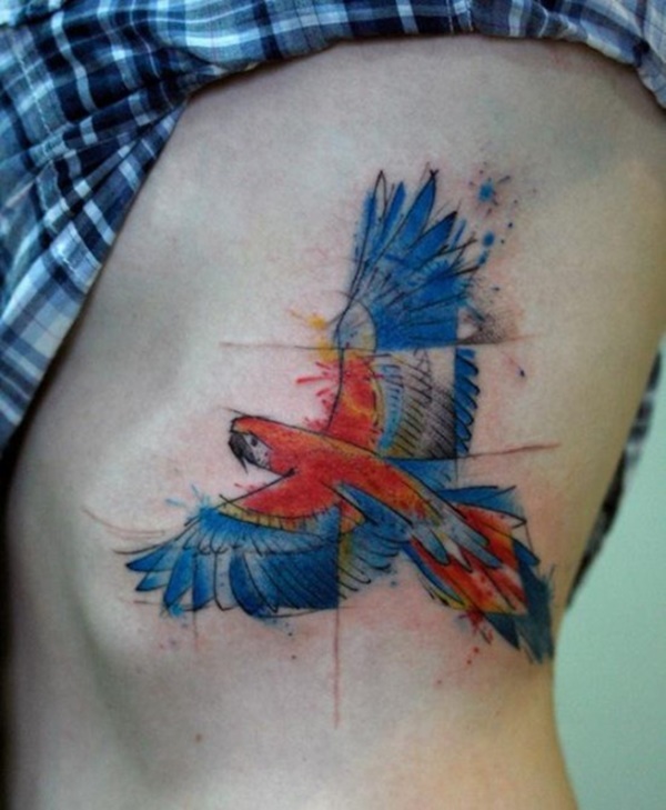 desenhos de tatuagem de aves (60) 