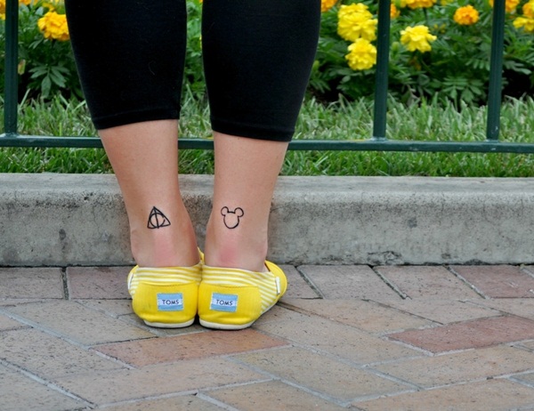 Tatuagem de tornozelo designs 43 