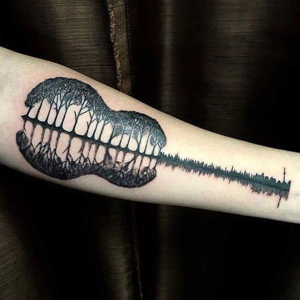 desenho de tatuagem de música (33) 