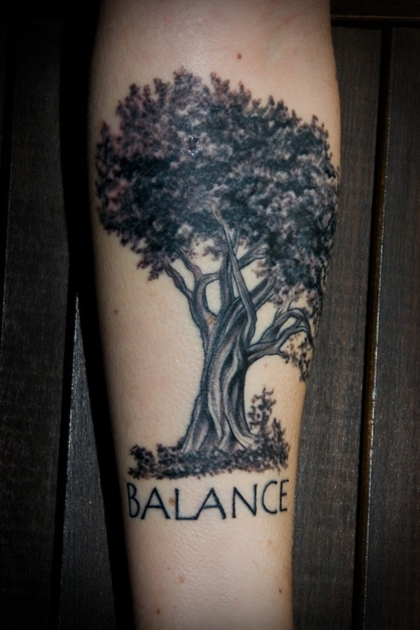 Desenhos de tatuagem de árvore38 