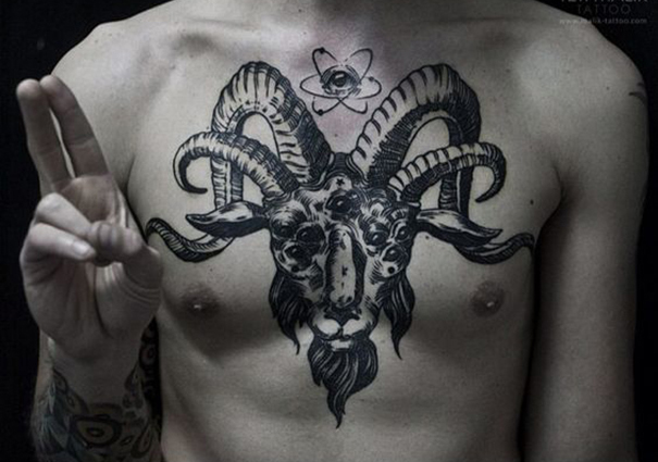 tatuagem de demônio para homens 