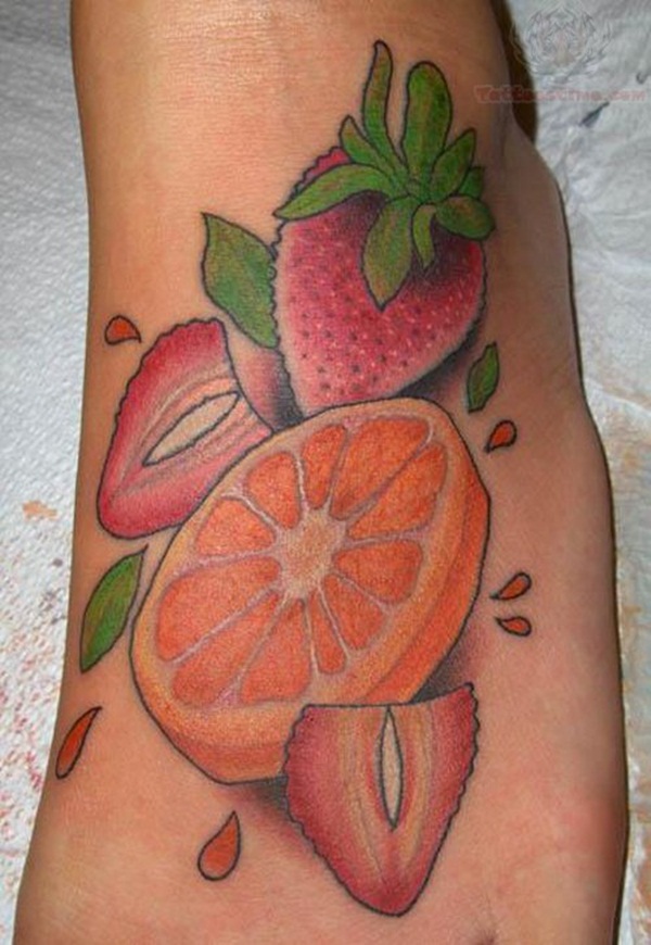 desenhos de tatuagem de fruta (34) 