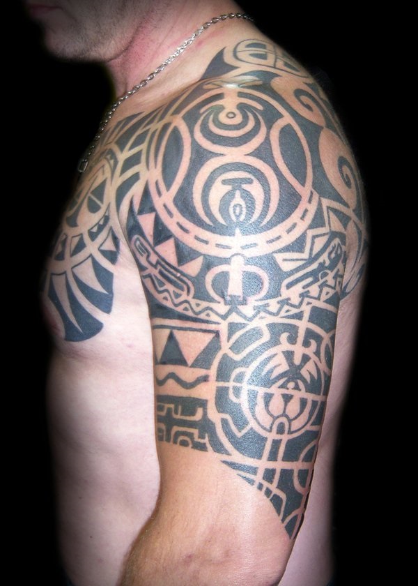 Desenhos e idéias de tatuagem de ilhas do Pacífico 32 