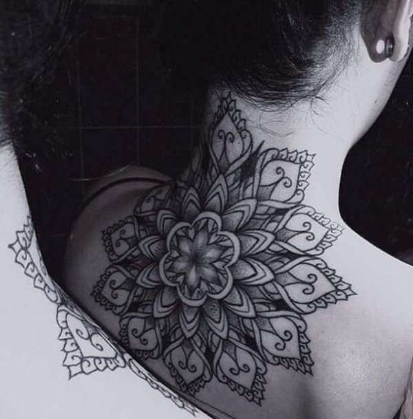 Desenhos de tatuagem de pescoço e idéias11 