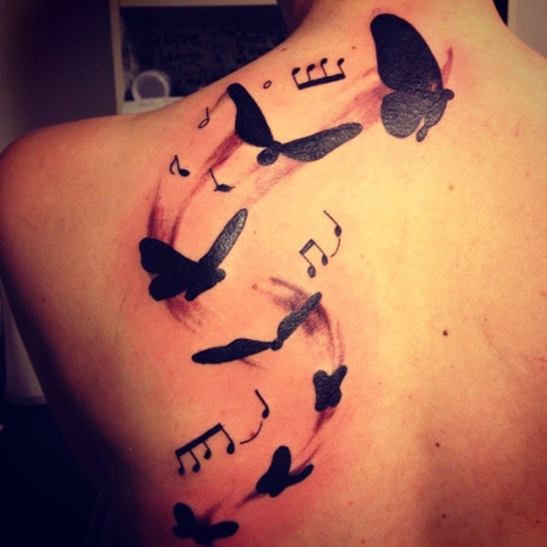 desenho de tatuagem de música (86) 