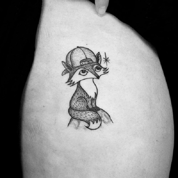 desenhos de raposa-tatuagem-13 