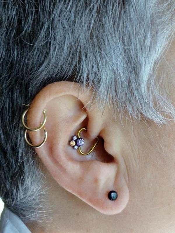 Designs de piercing na orelha54 