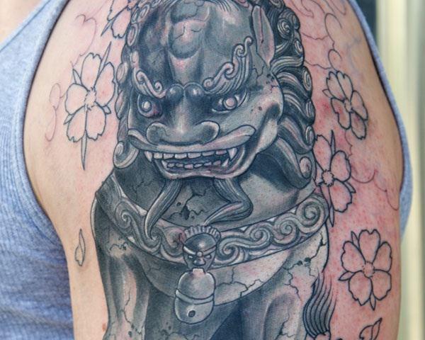 tatuagens de cão foo 1 