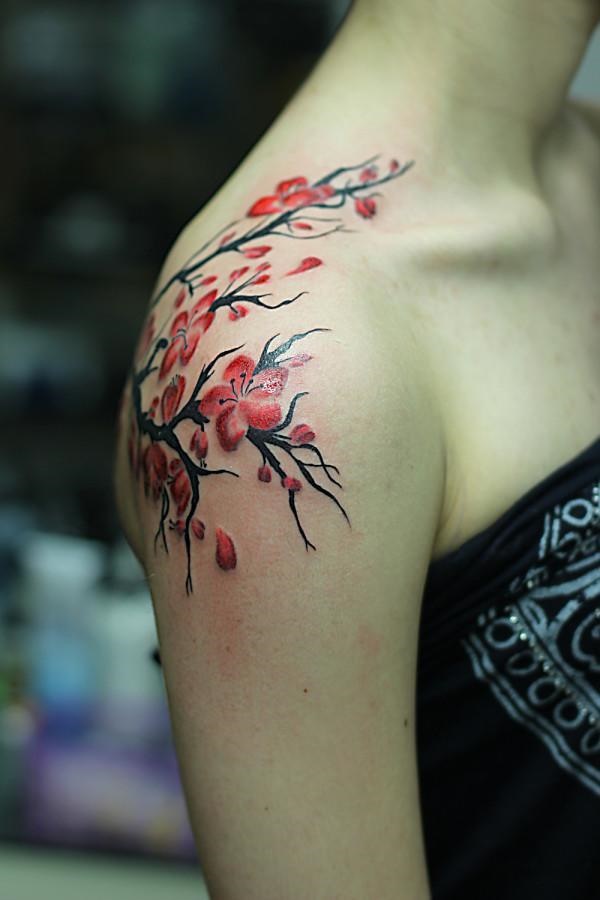 Belos desenhos de tatuagens florais que vão explodir sua mente0061 
