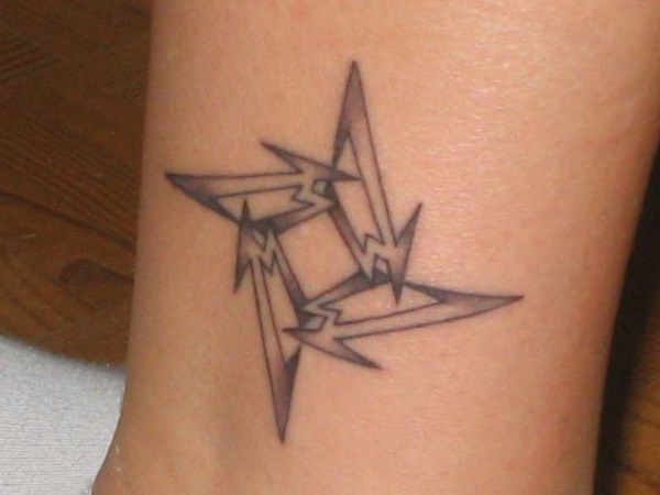 Significados e projetos do tatuagem da estrela de Ninja 7 