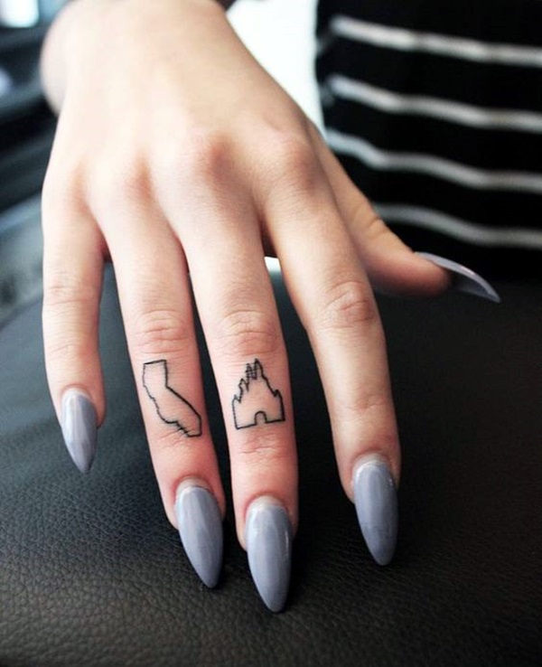 Projetos bonitos dos tatuagens do dedo (83) 