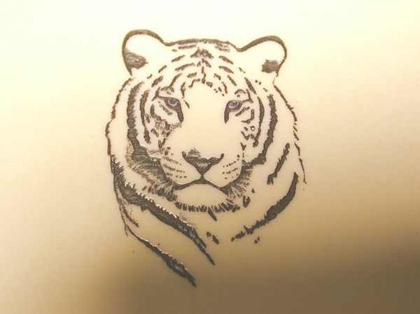 Desenhos de tatuagem de tigre branco e idéias 20 