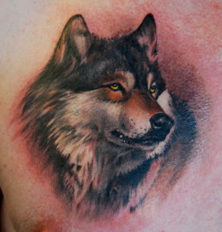 tatuagens de lobo-armas-homens 