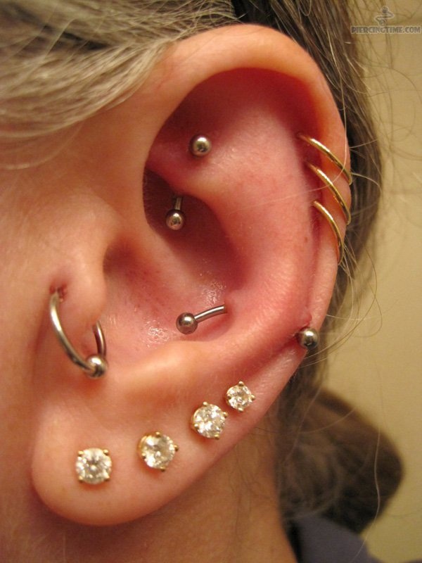 Designs de piercing na orelha16 