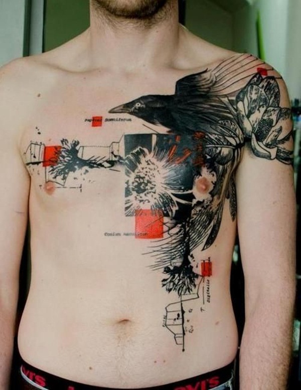 tatuagem de tinta vermelha (33) 