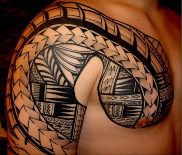 Idéias de tatuagem linda braço Tribal 35 