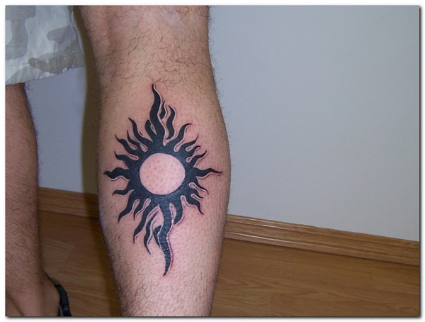 35 Sun Tattoo Design Ideas com significados 31 