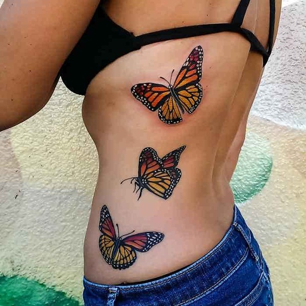 Tatuagem de borboleta bonito designs7 