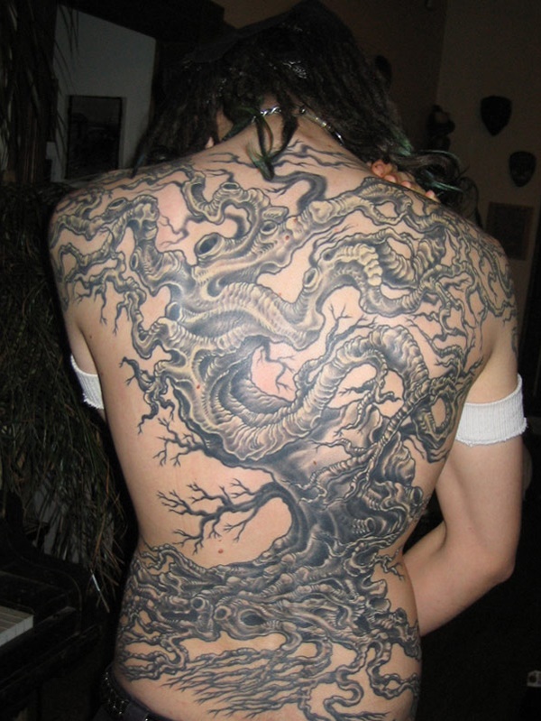 Desenhos de tatuagem de árvore19 