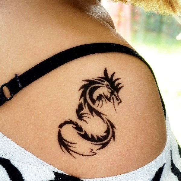 Desenhos de tatuagem de dragão, idéias e significados 