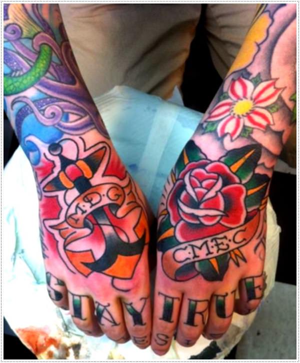 tatuagens de mão 