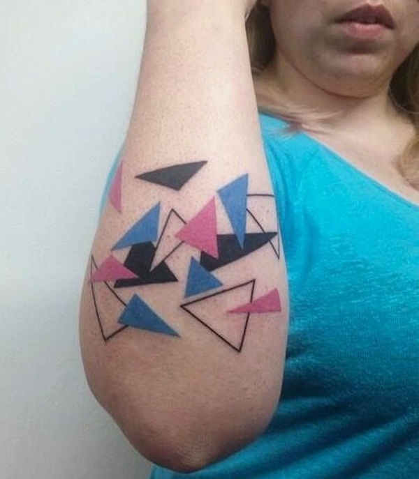 Desenhos geométricos de tatuagem e idéias60 