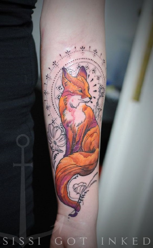 desenhos de raposa-tatuagem-18 