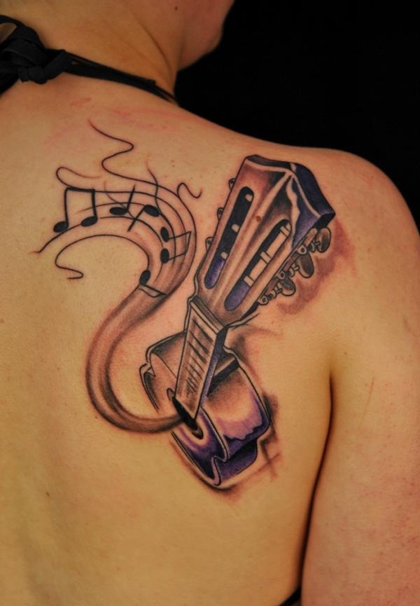 Desenhos de tatuagem de música 65 