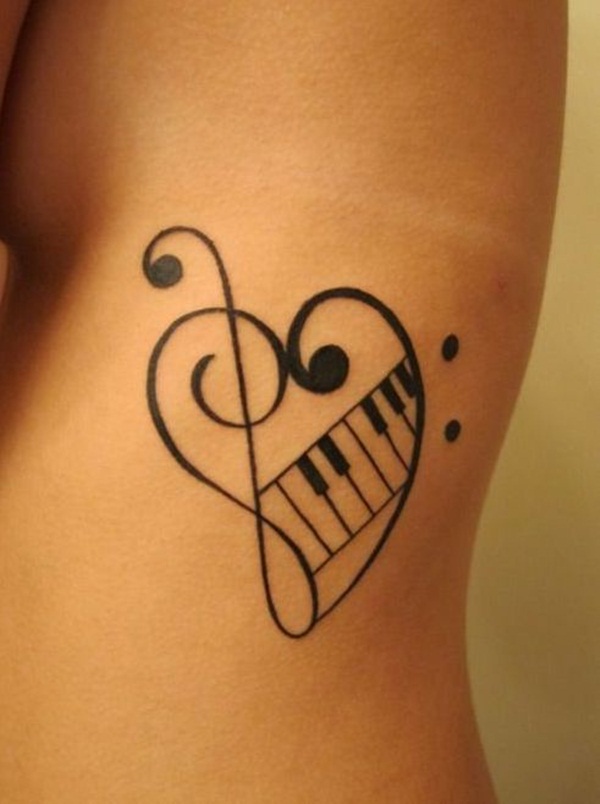 Desenhos de tatuagem de música 60 
