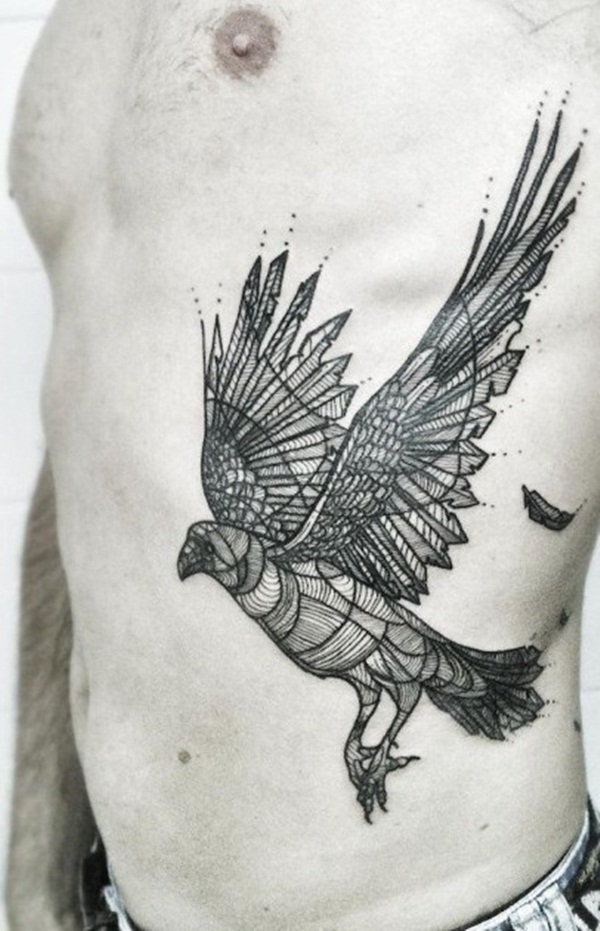 desenho de tatuagem de pássaro (29) 