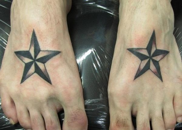 Desenhos de tatuagem estrela para mulheres e homens1 (17) 
