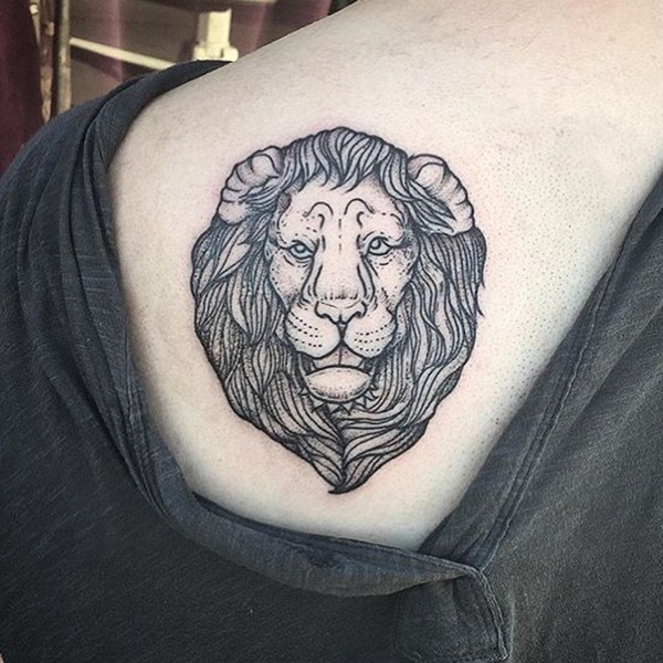 desenhos de tatuagem de leão para meninos e meninas20 