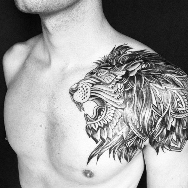 desenhos de tatuagem de leão para meninos e meninas1 