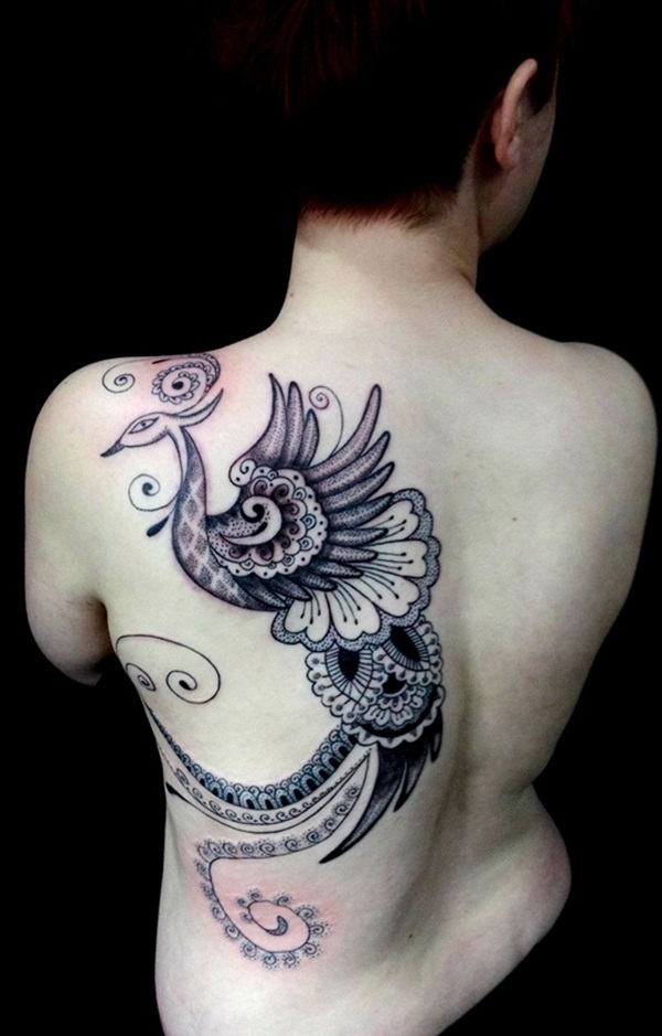 Desenhos de tatuagem de pássaro7 