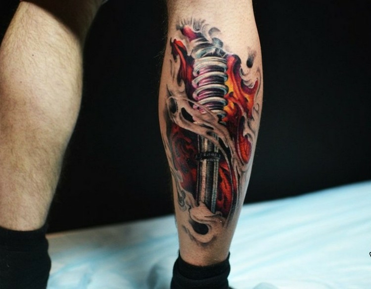 design impressionante tatuagem 