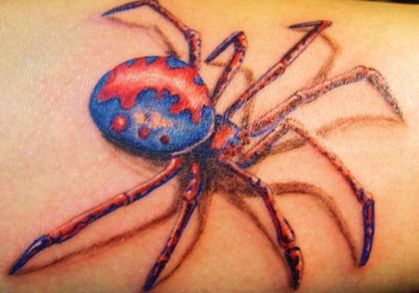 35 desenhos de tatuagem de aranha e idéias 28 