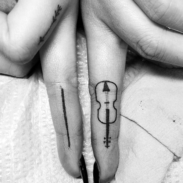 Projetos bonitos dos tatuagens do dedo (76) 