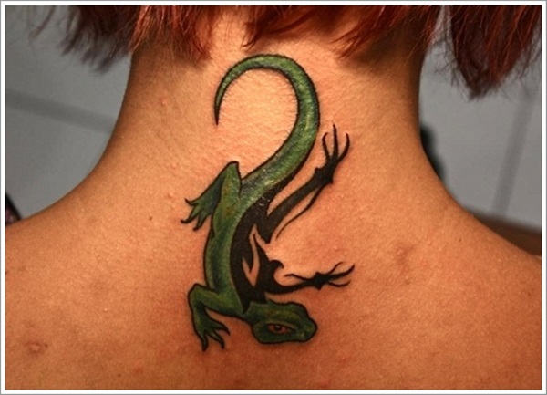 Desenhos e significados impressionantes do tatuagem do lagarto 2 