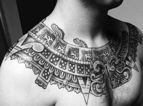 tatuagens tribais maias para homens 