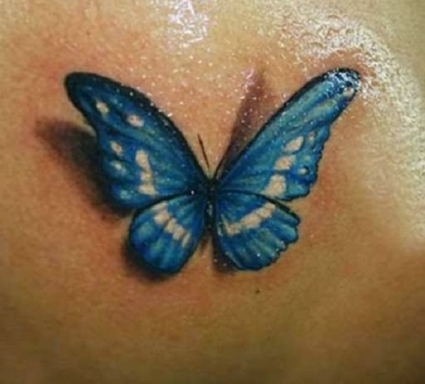 Tatuagem de borboleta 3D 29 