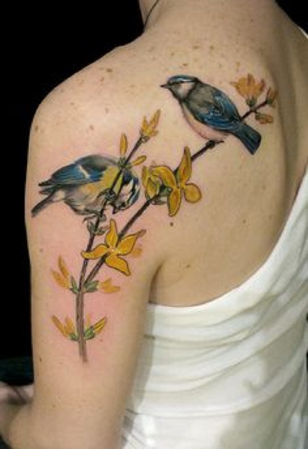 tatuagem de pássaro 2 