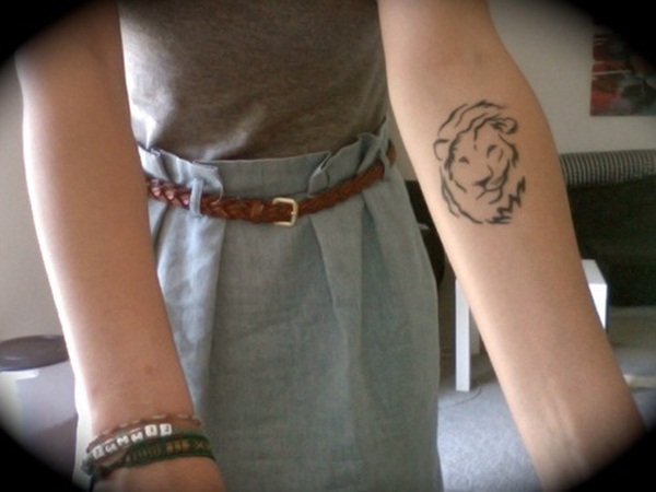 desenhos de tatuagem de leão para meninos e meninas11 