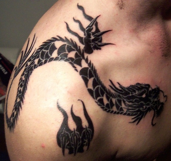 35 Idéias de Tatuagem de Dragão Hipnotizantes e seus Significados 16 