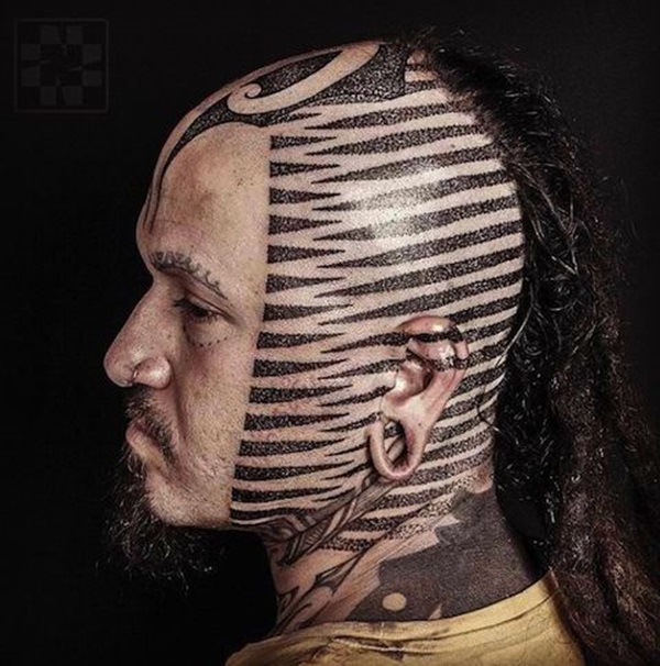 Idéias e inspirações do Tattoo da cabeça bold (realce) 15 