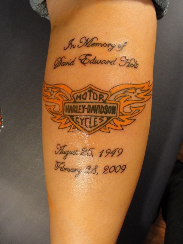 Idéias e inspirações únicas do tatuagem de Harley Davidson 5 