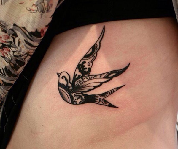 Desenhos de tatuagem de aves (61) 