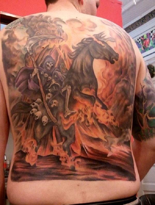 Tatuagem Grim Reaper 13 